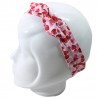 Bandeau magique fille coeurs roses et rouges