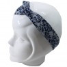 Bandeau magique dentelle bleue