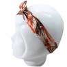 Bandeau magique flamant orange