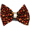 Barrette bébé anti glisse liberty rouille orangé