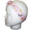 Bandeau magique licorne rose