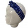 Bandeau magique bandana bleu marine