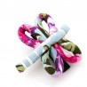 Barrette libellule bleue et mauve