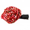 Barrette originale rose liberty rouge