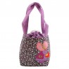 Sac liberty mauve motif fille
