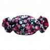 Barrette bonbon liberty rose mauve bleu