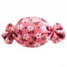 Barrette bonbon liberty rose pâle