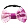 Chouchou noeud mauve