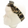 Bandeau cheveux camouflage