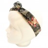 Bandeau magique motif dentelle fleurie