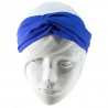 Bandeau twist bleu