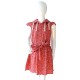 Robe Lily liberty rouge