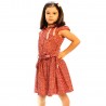 Robe Lily liberty rouge