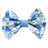 Barrette noeud bleu liberty