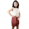 Robe Charlotte liberty rouge