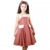 Robe Valentine liberty rouge