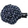 Barrette rose bleue et blanche