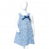 Robe Chloé liberty bleu