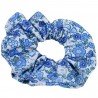 Chouchou liberty bleu