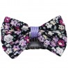 Barrette anti glisse liberty mauve