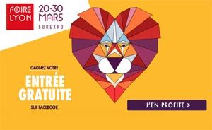 invitation gratuite Foire de Lyon 2020