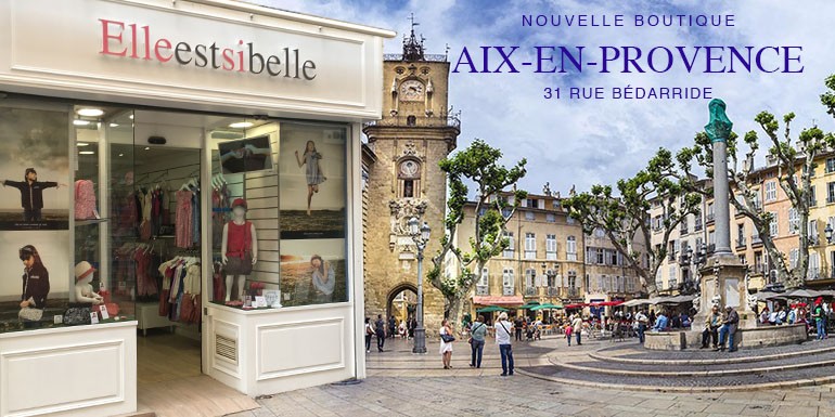 Elle est si belle ouvre sa boutique enfant à Aix-en-Provence