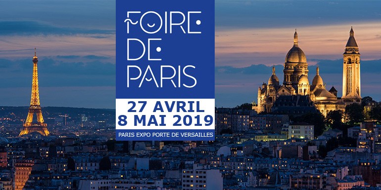 Invitation gratuite à la Foire de Paris 2019